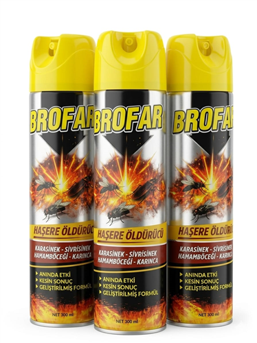 BROFAR AEROSOL HAŞERE İLACI  PK:12